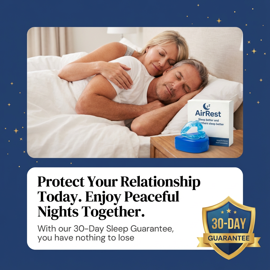 AirRest™ 2026 | Dispositivo Bucal  Anti-Ronquidos y Anti-Apnea del Sueño