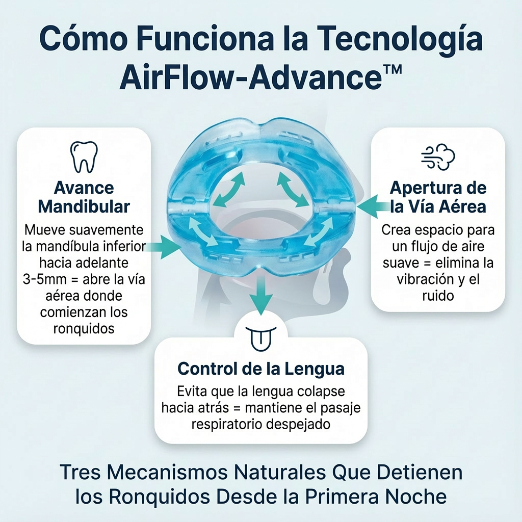 AirRest™ 2026 | Dispositivo Bucal  Anti-Ronquidos y Anti-Apnea del Sueño