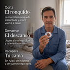 Corta el ronquido, devuelve el descanso, recupera tu cama